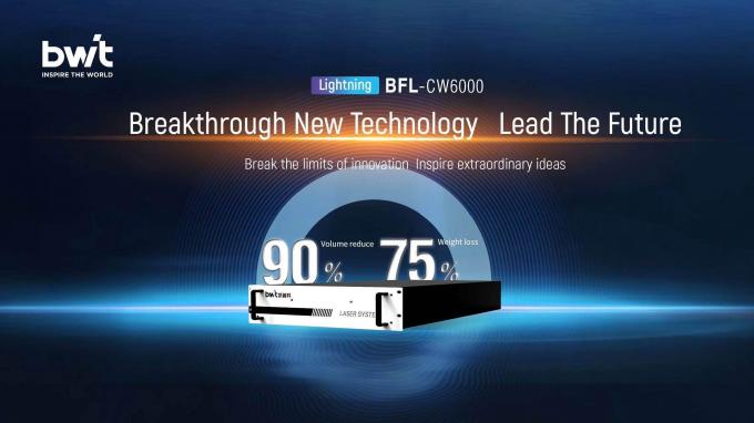 에 대한 최신 회사 뉴스 BWT는 전격적 6000W 섬유 레이저 | 작은, 라이터와 스마터에 착수합니다  0